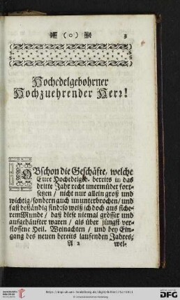 [Das Lob der stummadvocatischen Wochenstuecke. Nebst zufaelligen Gedancken]