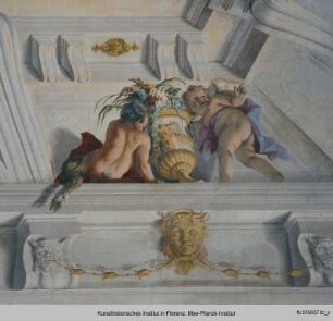 Innendekoration mit Adonis' Abschied von Venus