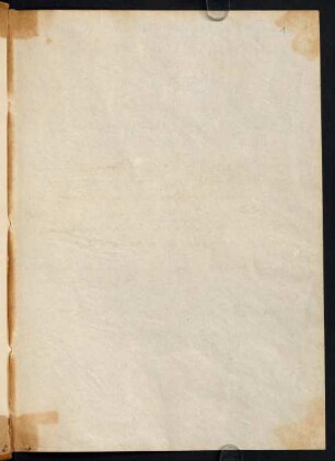 Vorsatz mit handschriftlichem Vermerk