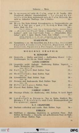 Moderne Graphik (Nr. 252-382)