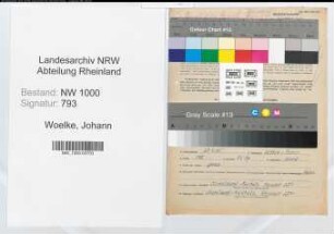 Entnazifizierung Johann Woelke, geb. 29.04.1905 (Formermeister)