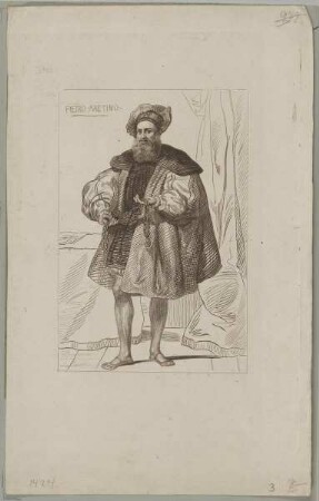 Bildnis des Pietro Aretino