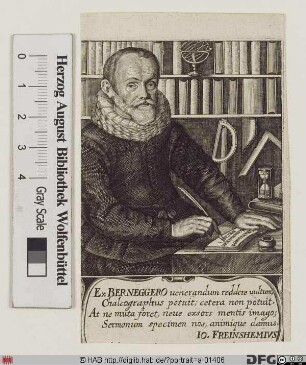 Bildnis Matthias Bernegger