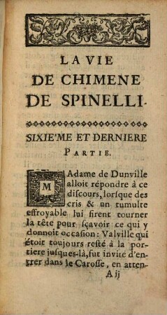 La Vie De Chimene De Spinelli : Histoire Veritable, 6