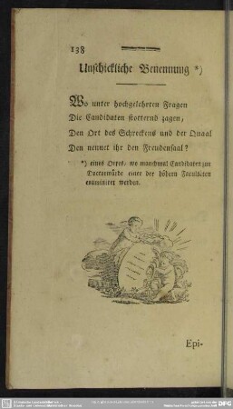Unschickliche Benennung