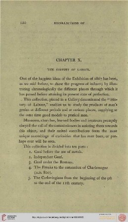 X. The history of labour