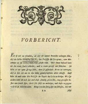Die Colombona : Ein Gedicht in fynf Gesaengen