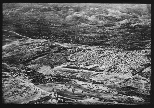 Jerusalem von NO Fliegerbild