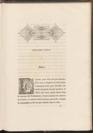 Chapitre XXVII. - Adieu!