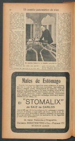 El cambio automático de vías
