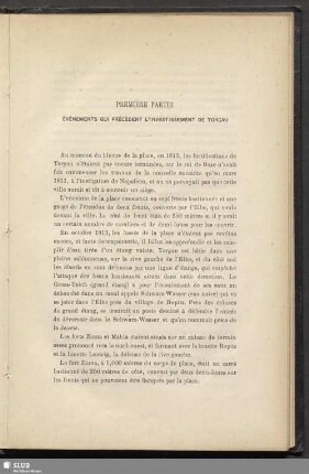 Première partie. Événements qui précèdent L'investissement de Torgau