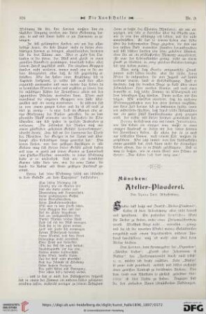 2: München: Atelier-Plauderei