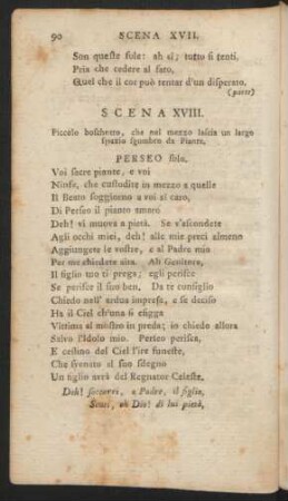 Scena XVIII = Achtzehnte Scene