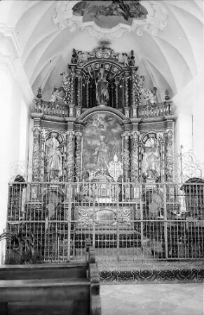 Altar in der St. Trudpert-Kapelle im Münstertal