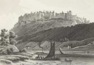 Feste Königstein : Festung Königstein, Stich