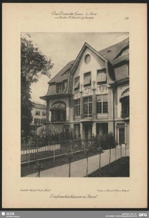 Einfamilienhäuser in Basel