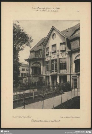 Einfamilienhäuser in Basel