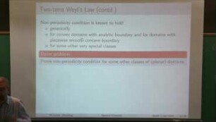 Spectral geometry - from the 19th to 21st century in 50 minutes