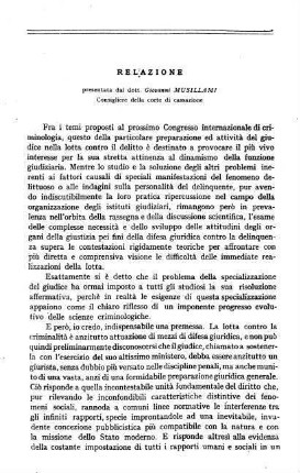 231-244, Relazione