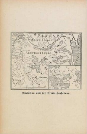 Kurdistan und die Urmia-Hochebene