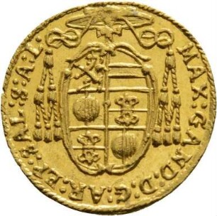 Münze, 1/4 Dukat, 1686