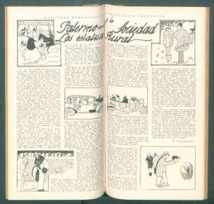 Palermo - Las estatuas y la Sociedad Rural : Baedeker humorístico de la República Argentina