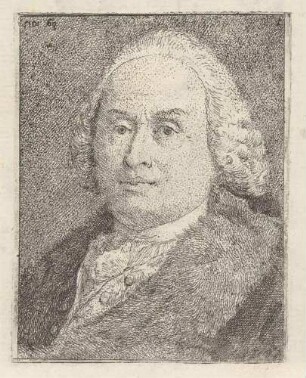Bildnis Giovanni Battista Tiepolo, aus der Folge "Raccolta di Teste"
