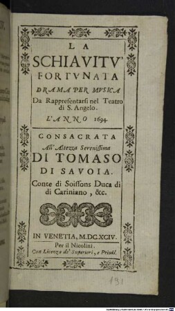 La schiavitù fortunata