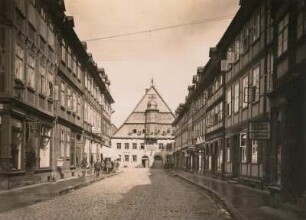 Osterode, Rathaus : Blick auf das Rathaus in Osterode