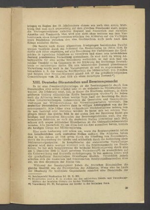XIII. Deutsche Dienststellen und Besatzungsmacht