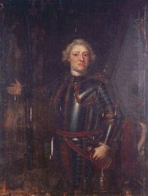 Fürst Wilhelm Ludwig von Saalfeld, wohl: Johann Wilhelm (1726 - 1745), Prinz von Sachsen-Coburg-Saalfeld