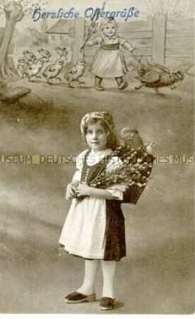 Oster-Postkarte