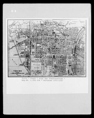 Turin, Innenstadtplan