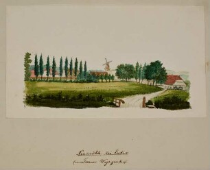 Neumühle bei Eutin (vom Tissauer Wege gesehen)