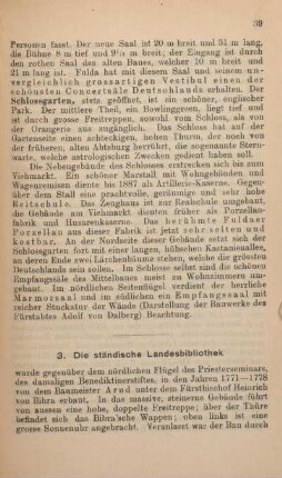 3. Die ständische Landesbibliothek