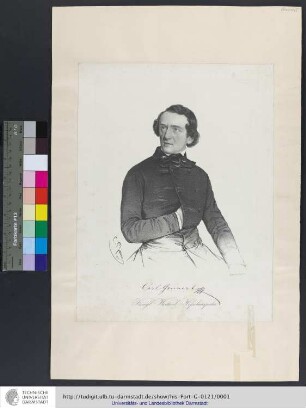 Carl Grunert / Königl. Württemb Hofschauspieler / C. Pfann