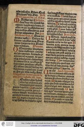 Sequuntur nunc hymni per totum hyemen