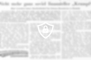 Nicht mehr ganz soviel finanzieller "Krampf"
