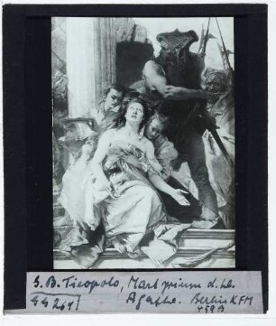 Tiepolo, Martyrium der Hl. Agatha (Berlin GG 459B)
