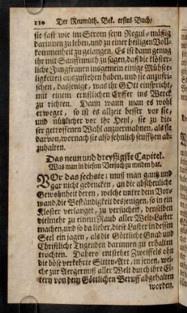 110-123, Das neun und dreyßigste Capitel. - Das drey und vierzigste Capitel.