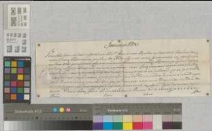 Papst Innocenz XI. dankt Bischof Ferdinand von Paderborn, Koadjutor zu Münster, für ein Gratulationsschreiben.