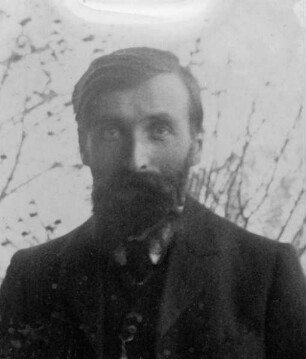Brustbild des Richard Hamann