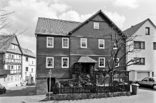 Wohnhaus (Wohnhaus, Fachwerk); Gemünden, Marktstraße 16