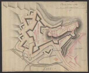 Plan du Chateau de Glatz
