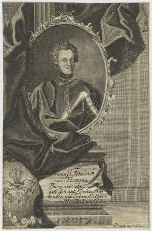 Bildnis des Hannß Friedrich von Fleming