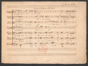 Crucifixus; V (6), bc; c-Moll