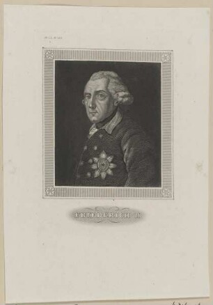 Bildnis des Königs Friedrich II. von Preussen