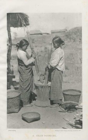 6. Grain pounding