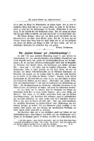 Ein "sozialer Roman" zur "Lehrerinnenfrage"