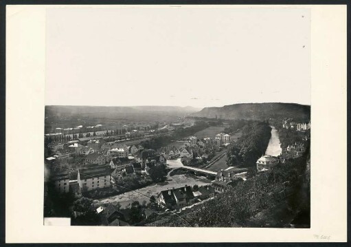 PB 6006, Blick vom Österberg Richtung Südwesten (um 1905)
